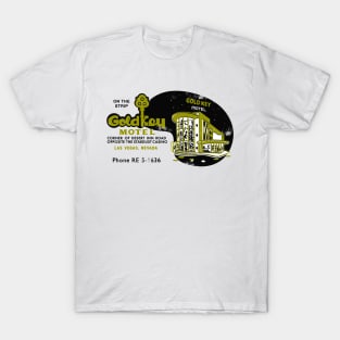 Vintage Gold Key Motel Las Vegas T-Shirt